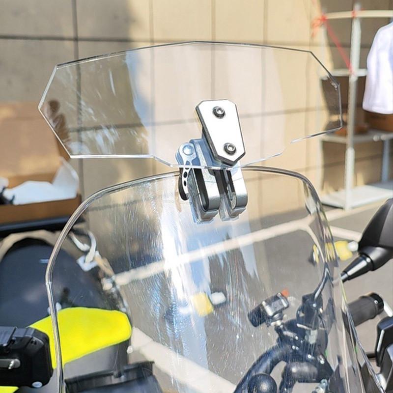 1 шт. ветровое стекло мотоцикла Airflow Windscreen универсальный ветровой дефлектор для Honda Yamaha Suzuki Ducati