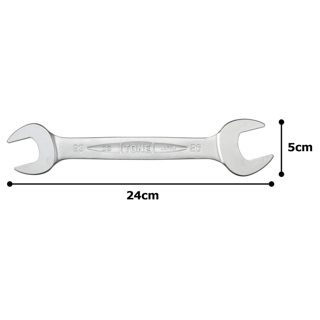 Гаечный ключ TONE Ширина под ключ 23 x 26 мм HPDS-2326