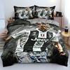 World Cup Star Bedding Three-Piece Set 90-120G Abrasive Cloth 3D Digital Printing