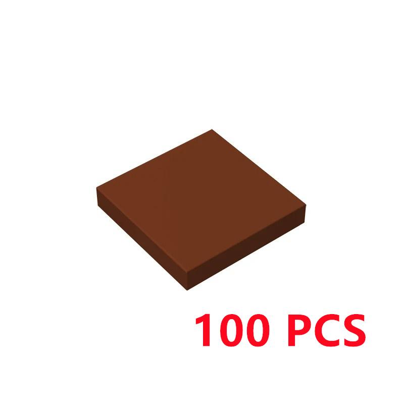 100 шт./лот Строительные блоки 3068 Плитка 2x2 DIY Сборка Коллекции Оптом Модульная Игрушка GBC Для Высокотехнологичного Набора MOC