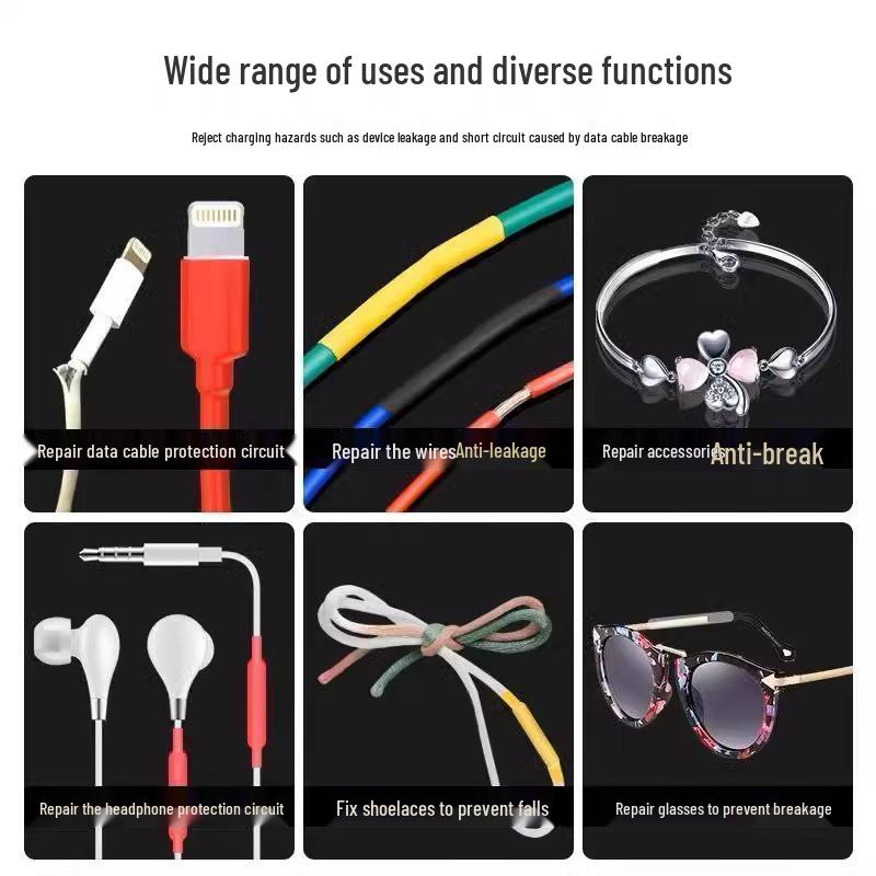 Waterproof Colored Insulating Heat Shrink Tube for Wire and Cable Repair