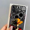 Чехол для телефона One Piece Зоро Луффи для iPhone XR XS X 14 15 Pro Max 6s 11 Pro Max 16 Pro 13 Pro 16e 7 8 SE SE 12 Mini Чехол из ТПУ
