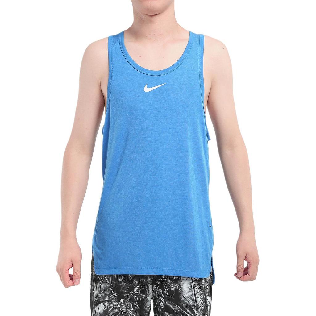 Nike Round Neck Moisture Wicking Breathable Sports Vest Men Tops AT3396-403