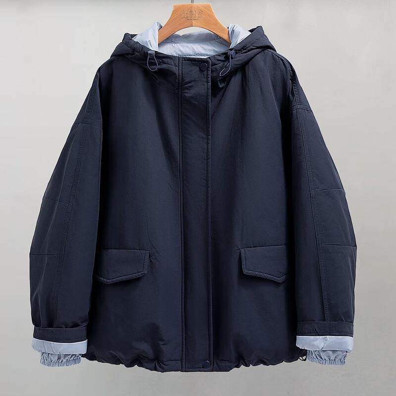 Женская зимняя куртка Sibaisha с капюшоном, 90% пух