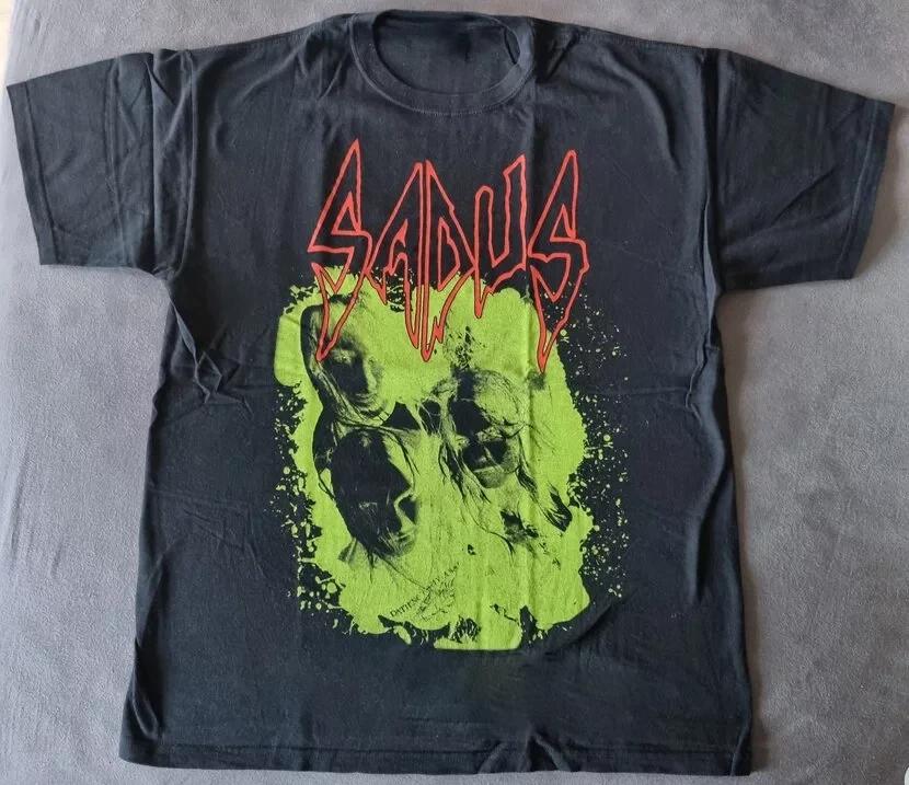 Футболка Sadus Band Химическое воздействие Альбом S-5XL 2F1707