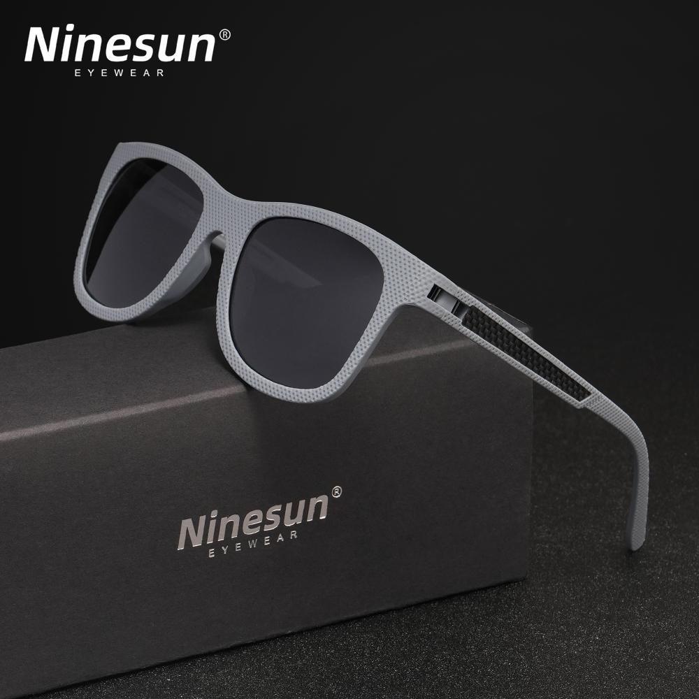 NINESUN Brand New Sunglasses Unisex Retro TR90 Polarized UV400 Lens Glasses Vintage Men/Women Eyewear