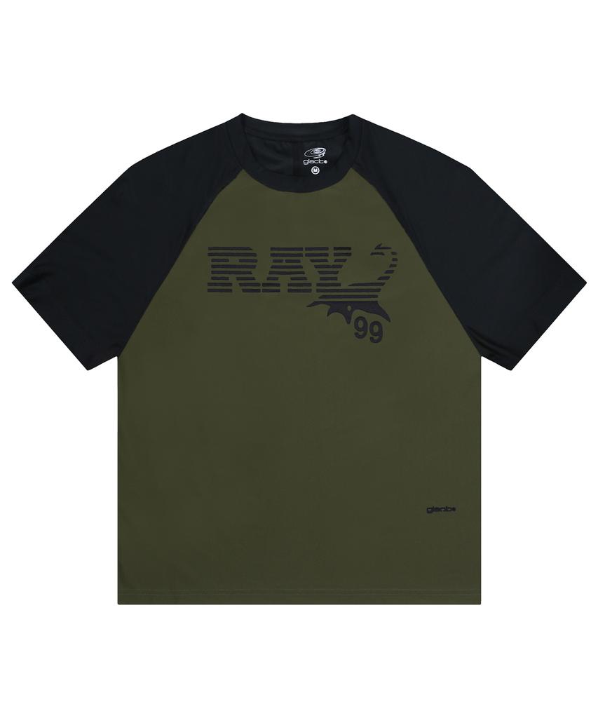 GLACK Gt150 Ray Рашгард с коротким рукавом (оливковый)