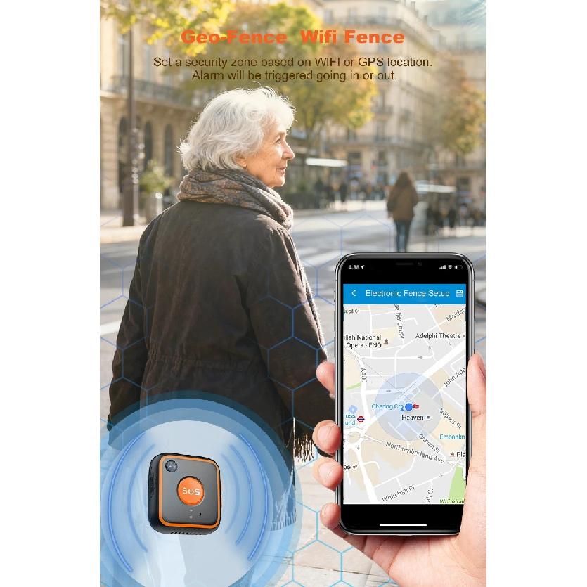 4G Elderly or Kids GPS Tracker Watch V28C SOS Button Wristband Emergency Alarm GPS Tracking Heart Rate Blood Pressure Monitor