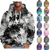 Men's Loose Printed Hooded Sweatshirt Men's Casual Fashion Sports Sweatshirt