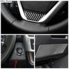 Carbon Fiber Car Start Button Steering Wheel Cover Trim Strips Stickers For Toyota Highlander Car Styling Interior