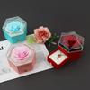 Valentine's Day Container Transparent Soap Flower Birthday Party Packaging Box Creative Gift Accessories
