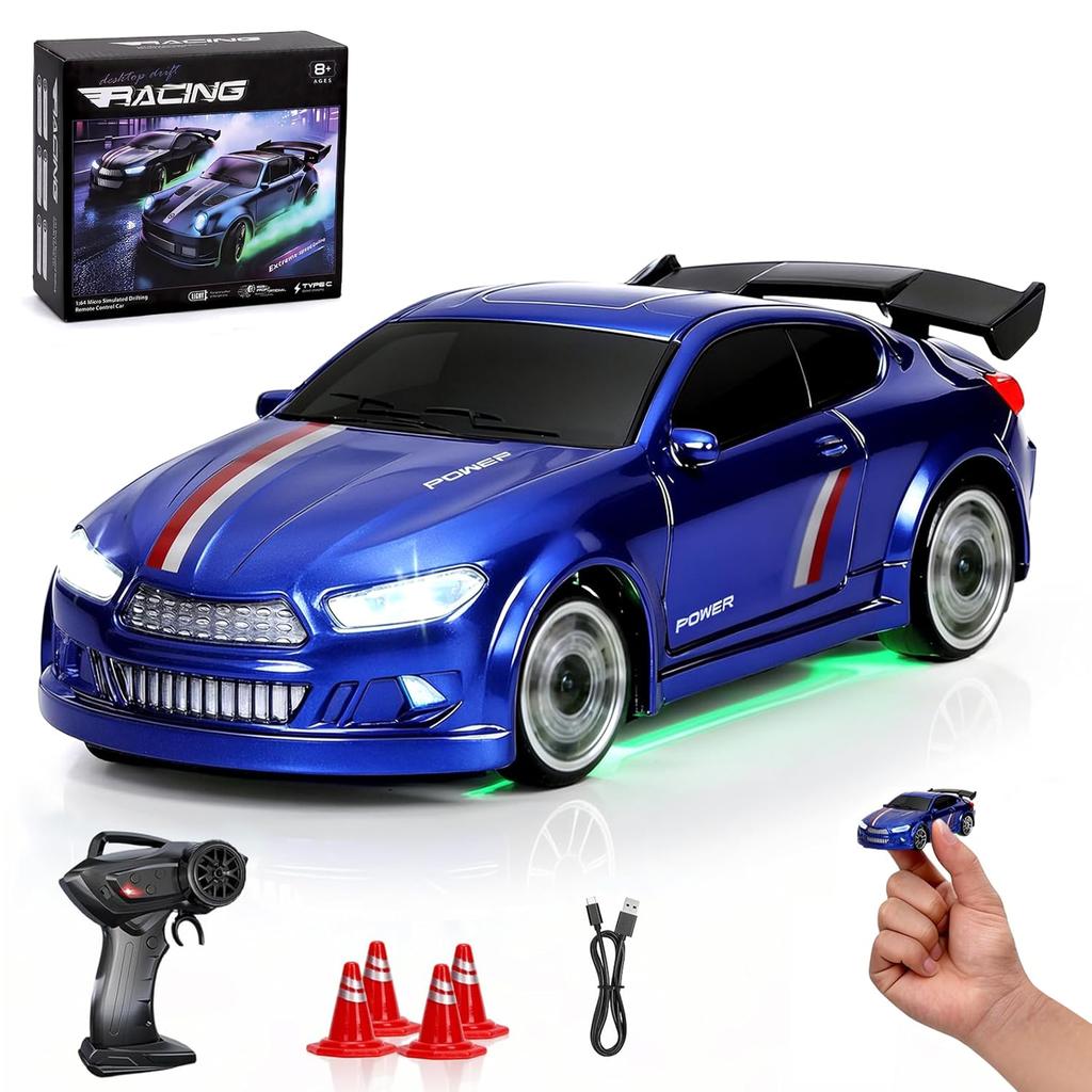 1:64 Mini Remote Control Car, RC Racing Toy, Simulation Model, Stunt Drift, Kids' Favorite Toy, Perfect for Holiday Gifts