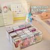 JUSTBOKU Card Case, Large Capacity Trading Card Case, Storage Box, Trading Card Case, Clear Acrylic Storage