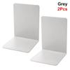 1/2Pcs L-Shaped Book Stoppers Holders Thickened Desk Bookshelf Simple Bookend  for Library Bedroom