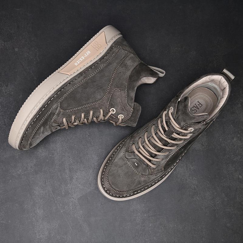 Мужская обувь из натуральной кожи в британском стиле, трендовая удобная повседневная обувь, мокасины, мужская обувь на плоской подошве