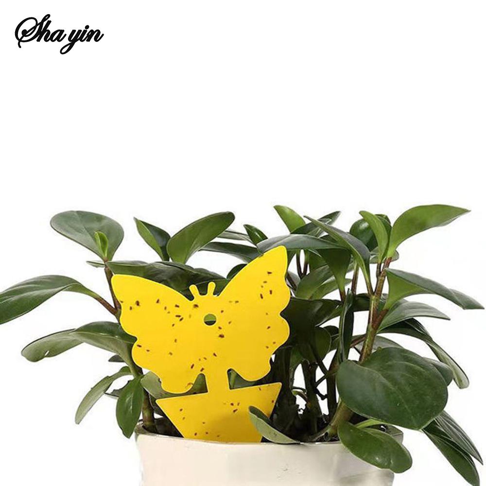 10pcs of Yellow Insect Traps, Garden Flower Traps, Traps to Eliminate Pests, Small Flying Insects, Small Black Flying in