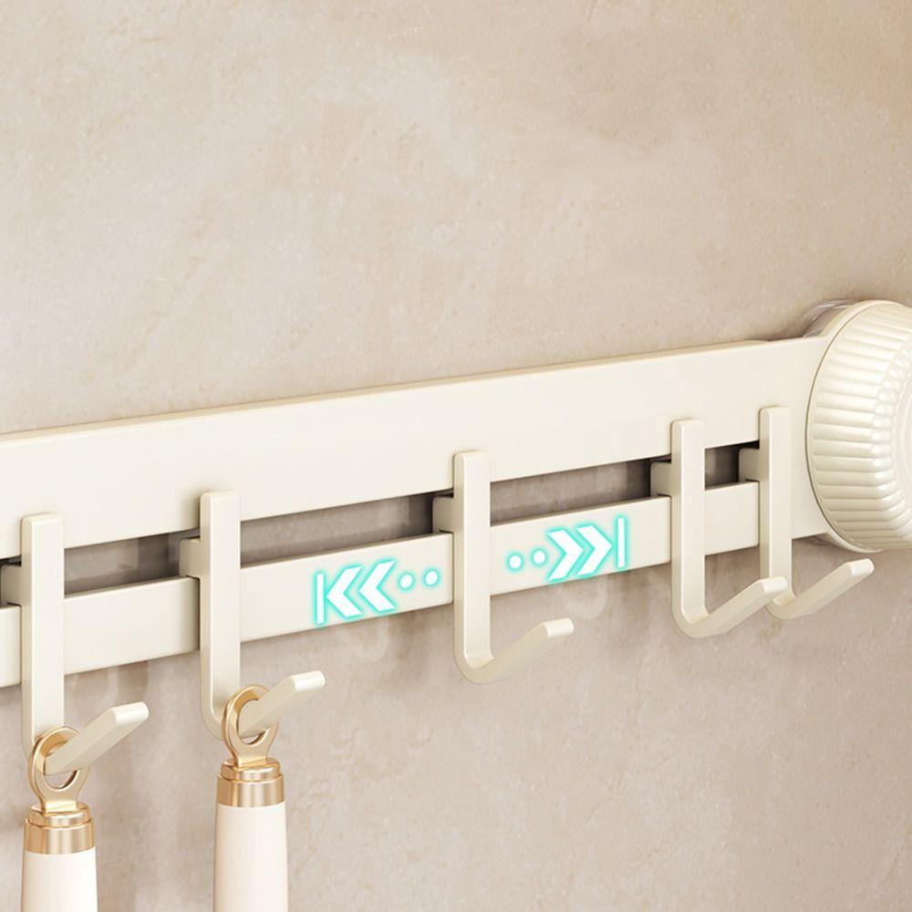 Вакуумная присоска из углеродистой стали для полотенец, 5/7/9 крючков, вешалка для одежды, крючок для хранения всякой всячины, ванная комната