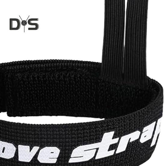 2/4Pcs Ski Glove Leash Elastic Sport Glove Safety Strap Slim Wrist Leash Glove Fixing Band for Mountaineering Skiing Snowboarding Accessories