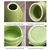 2pcs/set Matcha Bowl Jar Tea Set Professional Matcha Tool Japanese Household Traditional Matcha Whisk Holder for Birthday Gifts