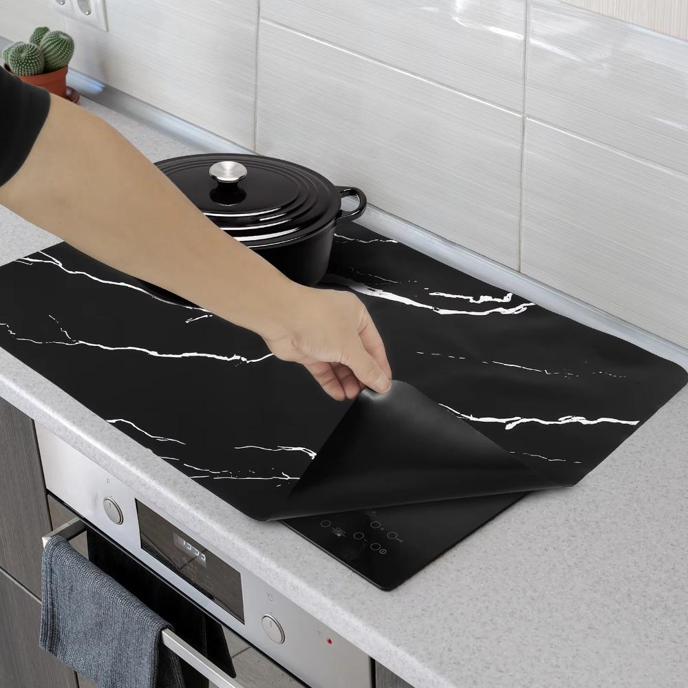 Heat-resistant Induction Cook-top Mat Silicone Cook-top Protector Electric Ceramic Stove