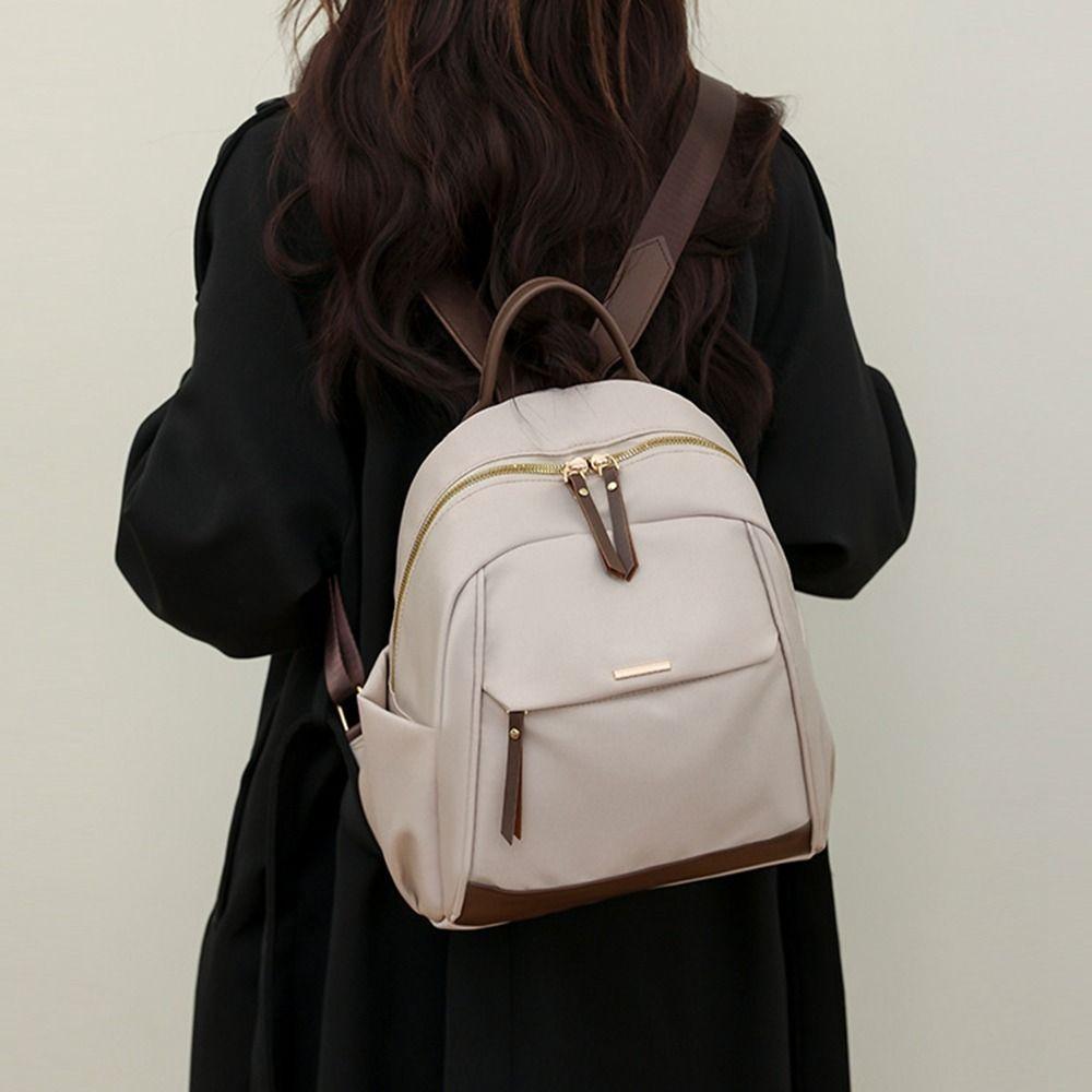 Нейлоновый рюкзак большой вместимости, холщовая сумка через плечо из ткани Оксфорд, винтажный женский рюкзак для девочек