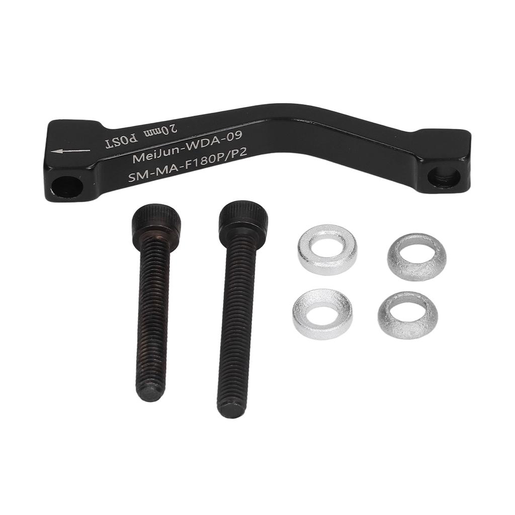 Bike Disc Brake Adapter Aluminium Alloy Front Fork Frame Mount 180mm for Replacement