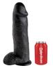 Gode King Cock 27 X 8 Cm Black - King Cock - XXL Dildo