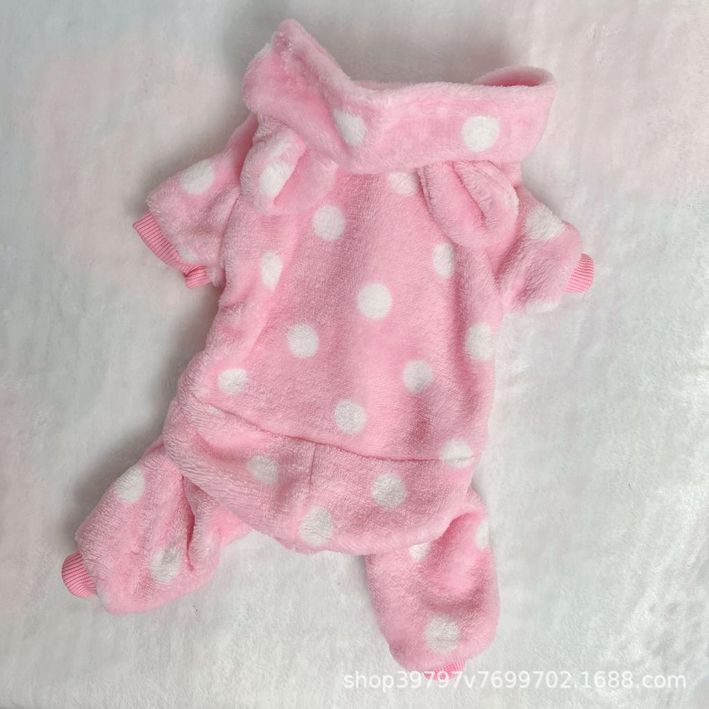 Autumn and Winter New Dog Clothes Down Warm Pet Supplies Small and Medium Dog Clothes