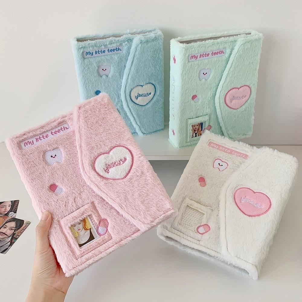 Альбом-держатель для фотокарточек формата А5 Школьный блокнот Канцелярские товары Милый альбом для фото айдолов