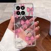 Для Xiaomi Mi 14 / 14 Pro Прозрачный Чехол Роскошный Милый Кролик Любовь Смешной Ультратонкий ТПУ Силиконовый Мягкий Задний Чехол Для Mi14 14Pro Корпус