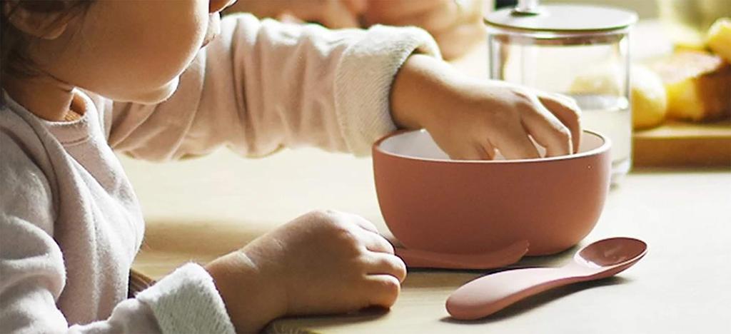 Kinto BONBO Spoon Fork Yellow Kids Baby Safe Gift Present Baby Gift 26384 & Microwave/Dishwasher