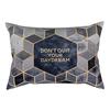 Pillowcase Geometric Printed Polyester Rectangle Cushion Pillow Cover for Home