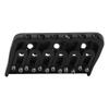 Guitar Bridge 6 String Metal 10.8mm String Distance Delicate Guitar Bridge Black