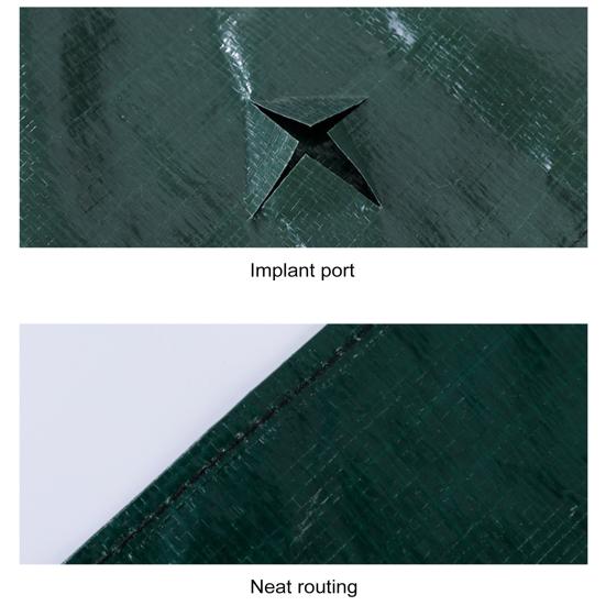 Подвесной мешок для выращивания растений, перевернутый мешок для посадки томатов, сумка для посадки клубники для домашнего сада, балкона, простое вертикальное озеленение