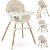 Nukido Lilo Beige Highchair