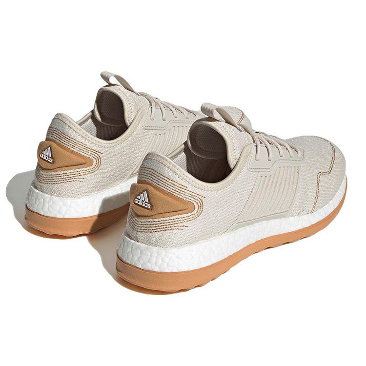 Adidas Удобные Модные Нескользящие Износостойкие Низкие Кроссовки Унисекс Светло-Коричневый IG7635