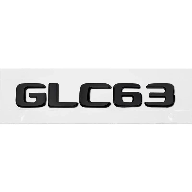 ABS Car Rear Sticker Alphabet Trunk Badge Decal Exterior for Mercedes Benz GLC63 GLC200 GLC260 GLC300 Auto Accessories