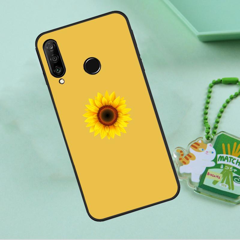 Цветочный чехол с ромашками и подсолнухами для Huawei Nova 8i 11i 12i 12s 9 10 SE Y90 Y60 Y70 Y72 Y61 Y91 P20 P30 P40 Lite P60 Pro
