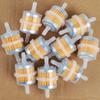 6/1pcs Universal Gasoline Gas Fuel Gasoline Oil Filter for Motorcycle Moped Scooter Motocross Gasoline Fuel Filter Accessories