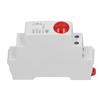 DIN Rail LED Indicator Light Circuit Signal Indication Rail Type LED Indicator for Distribution Box AC   230V