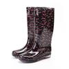 Дождевики Женские высокие сапоги Средние сапоги для взрослых Нескользящие длинные сапоги Высокие сапоги Резиновые бахилы Весна и лето Домашняя обувь