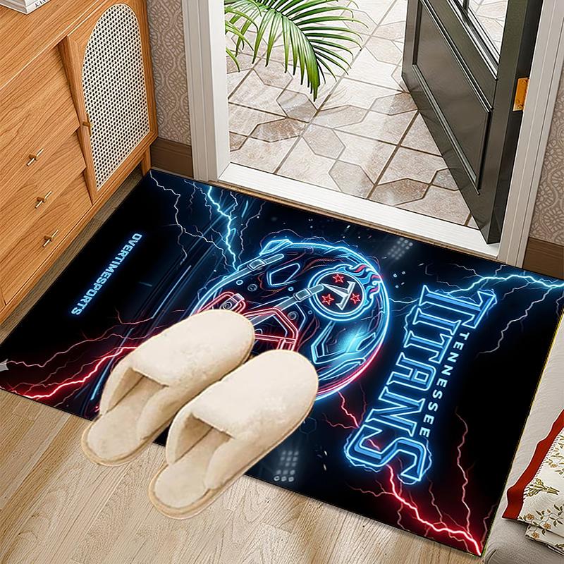 Tennessee Logo Art Rug Office Carpet Non-Slip Mat, Chair Rug Floor Covering for Gaming, Bedroom, Living Room , Home Decor Christmas Gift
