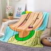 Caillou  Print Flannel Blanket, High quality Comfortable for All Seasons, Home Decor, Warmth and Comfort