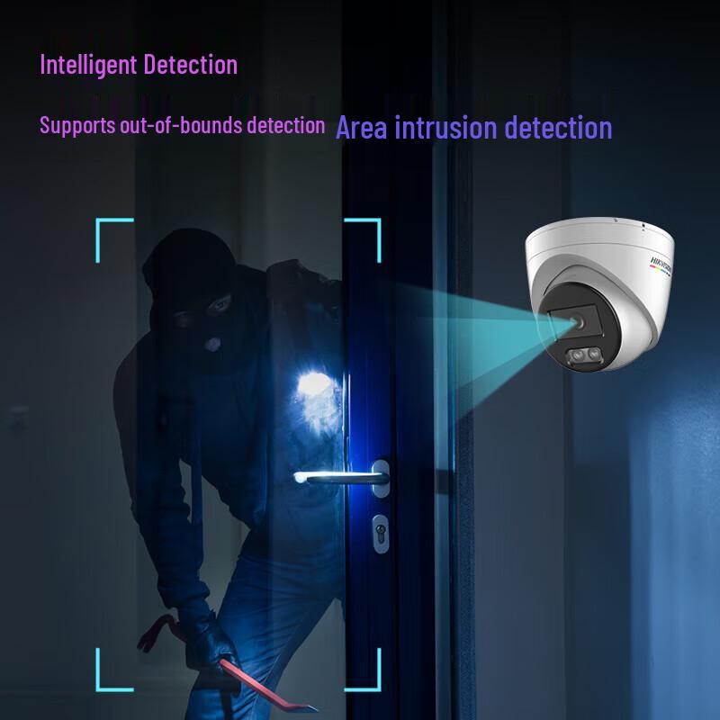 Hikvision 4 Мп Полноцветная AI PoE Купольная IP-камера