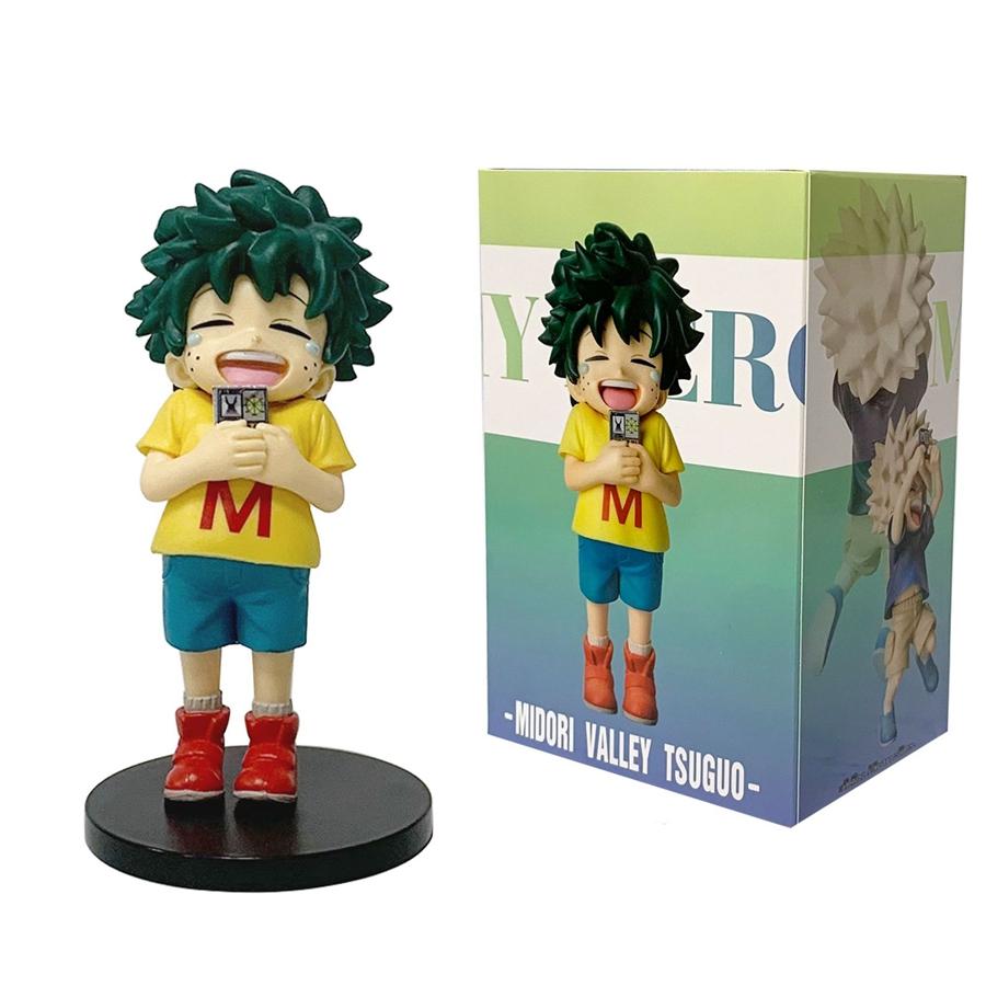 11 см Аниме Фигурка Boku no Hero Academia Детство Мидории Изуку Фигурка Милая Фигурка Бакуго Кацуки ПВХ Коллекционные Игрушки