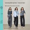 Женские брюки-костюм ESE-Y из драпирующегося лиоцелла и ацетата, широкие