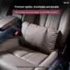 Honda CRV, Accord, Breeze, Civic, Odyssey Headrest: Leather Lumbar Support & Neck Protector