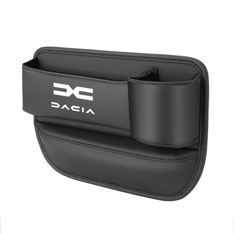 BGS1 Car Seat Gap Water Cup Holder Side Organizer Pocket For Dacia Logan Sandero Duster Lodgy Spring Jogger Dokker Stepway Bigster
