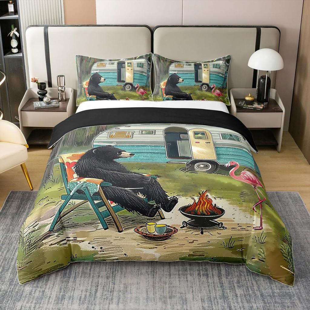 Tropical Single Bed Duvet Cover Queen Size Summer Hawaiian Kids Bedding Set For Boys Girls Surfboard Floral Quilt Cover 3 Pics