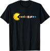 Planetary System Star Eating Planets Sun Funny Astronomy Unisex Women T-Shirt